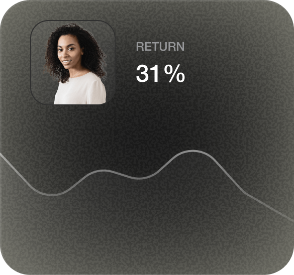 Rendimiento de copy trader